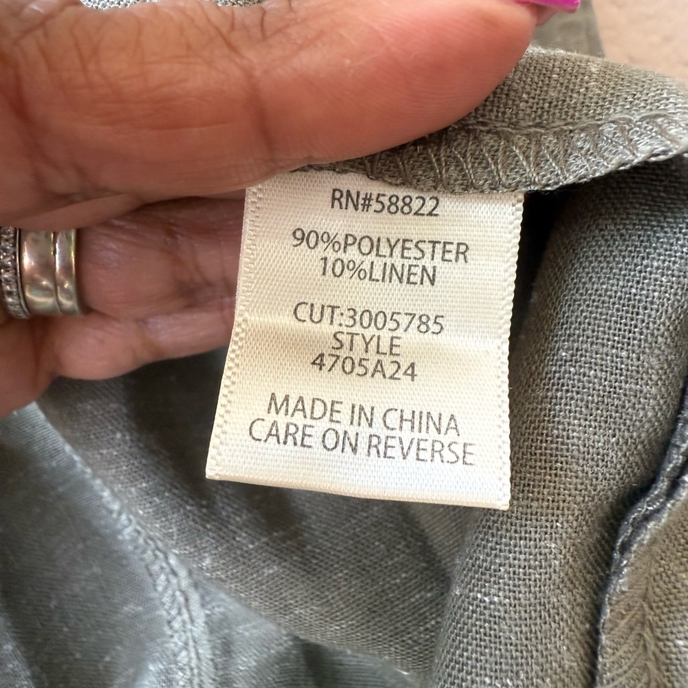 Max Studio Women’s Linen-Blend Jacket Size M - Picture 7 of 12